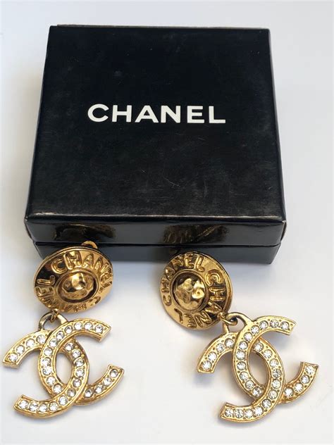 1980s chanel earring ad|history of Chanel jewelry.